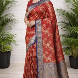 pure matka silk saree